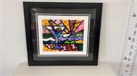 Romero Britto Artist Signed Art Print