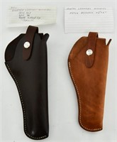 Lot of 2 Hunter's Right Handed Leather Holsters