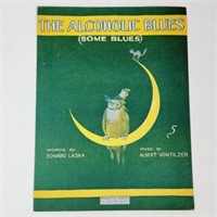 1919 Alcoholic Blues - Sheet Music