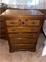 Wooden dresser 32” wide 44” tall