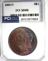 1883-O Morgan MS66 LISTS $975