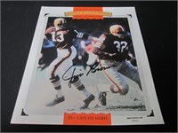 Jim Brown Signed Foldup Poster GAA COA