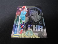 LaMelo Ball Signed Trading Card COA Pros