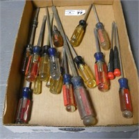 Assorted Craftsman Screwdrivers