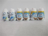 Lot of (6) Glade Solid Air Fresheners, Varions