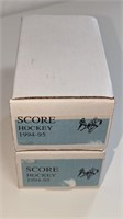 2 Sets 1994 95 Score Hockey