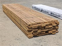 2"x6"x14'&16' Rough Cedar (88 PCS)