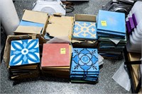 (6) Stacks of Ceramic Tiles, 8x8"