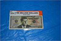 JOHN F. KENNEDY - 1,000.000 BILL