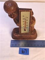 Vintage Black Americana Thermostat, 1940’s