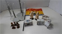 Vintage Doll Stands & Other Small Items