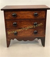 Federal Style Miniature Chest