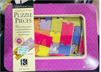 New-interlocking puzzle pieces- Chipboard Sisters