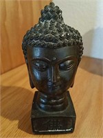 Small Metal Tibetan Head Bust, Chop?