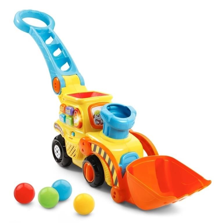 VTech Pop-a-Balls Push & Pop Bulldozer - English V