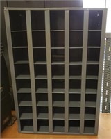 Durham MFG. Pigeonhole bin cabinet