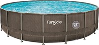 22ft x 52in Oasis Pool  Rattan with Pump