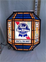 1986 Pabst Blue Ribbon Beer Light, Working,