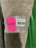 12' x 20'5" Plush Carpet Roll x 245 Sq Ft