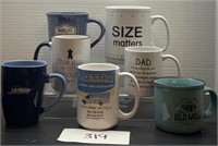 Coffee cup lot; novelty & more