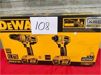 Brand new dewalt 18v XRP lithium-ion combo kit