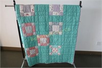 Vintage Quilt Approx. 78" x 82"
