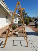 8' Werner Wooden Ladder