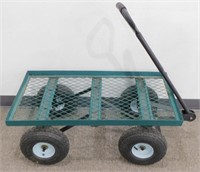 ** 4-Wheeled Garden Utility Cart