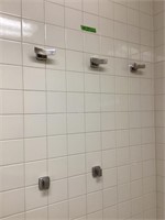 8 Wall Hooks & 3 Soap Dispensers