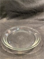 Pyrex 9" Glass Pie Plate No Cracks Or Chips