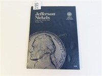 Jefferson Nickel Book, No 1, 51 Coins, 1938-1961
