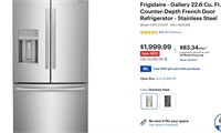Frigidaire Gallery 22.6CFCounter-DepthRefrigerator