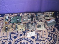 Lot of 9 Used HVAC / Furnace Control Boards