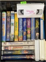 VHS Movies some Walt Disney