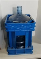 Plastic Water Cooler Bottle with Holder