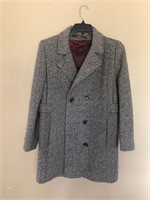 Womens JUDI RICH Tweed Wool Coat