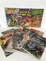 Lot of 12 bronze & copper age comic books