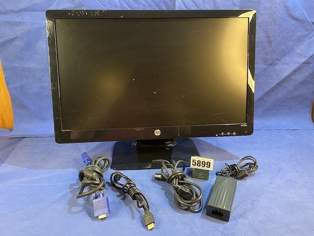 HP Computer Monitor, Power Cord, HDMI &