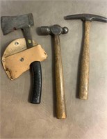 VTG Hammers & Hatchet Tool Lot