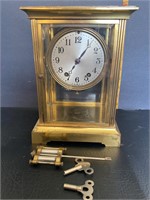 Seth Thomas Brass Mantel Clock