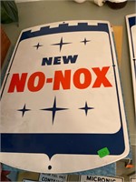 NOS New No-Nox Gulf Porcelain Sign