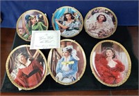 6 Gone With the Wind Wall Plates