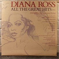 Diana Ross - All The Greatest Hits LP Record