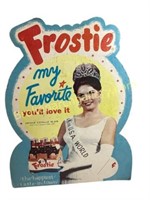 Frostie Cola Cardboard Counter Sign