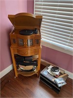RCA Record Player & Tapes, CDs etc