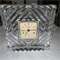 CRYSTAL GLASS CONCEPT CLOCK
