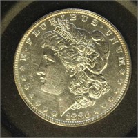 US Silver Coin 1880-O Morgan Silver Dollar $1, Cir