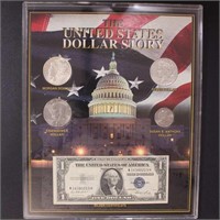 US Coins Silver Morgan & Silver Peace dollar plus
