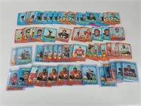 LARGE ASSORTMENT 1971 TOPPS FOOTBALL CARDS