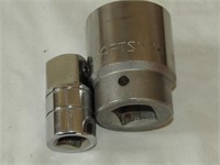 Craftsman 1 1/4" Socket w/ SK 1/2" To 1" Adapter